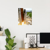 Start van Space Shuttle Discovery (STS-114) Poster (Thuiskantoor)