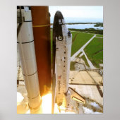 Start van Space Shuttle Discovery (STS-114) Poster (Voorkant)