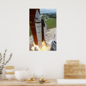 Start van Space Shuttle Discovery (STS-26) Poster (Keuken)
