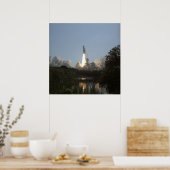 Start van Space Shuttle Discovery (STS-29) Poster (Keuken)