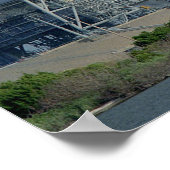 Start van Space Shuttle Discovery (STS-31) Poster (Hoek)