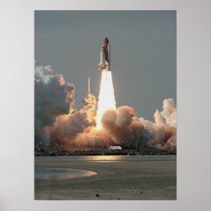 Start van Space Shuttle Discovery (STS-51C) Poster