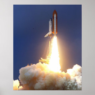 Start van Space Shuttle Discovery (STS-85) Poster