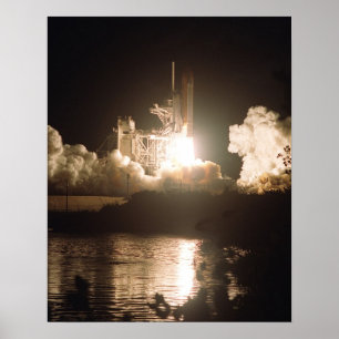 Start van Space Shuttle Discovery (STS-92) Poster
