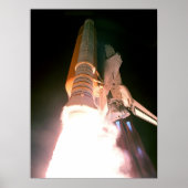 Start van Space Shuttle Discovery (sts-92) Poster (Voorkant)