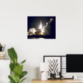 Start van Space Shuttle Endeavor (STS-88) Poster (Thuiskantoor)