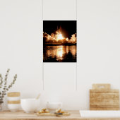 Start van Space Shuttle Endeavor (STS-88) Poster (Keuken)