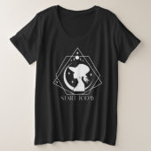 Start vandaag Celestial Knowledge Moon T-shirt (Design voorkant)
