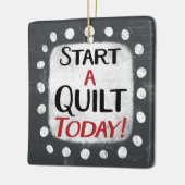 Start vandaag nog een quilt Ornament (Links)
