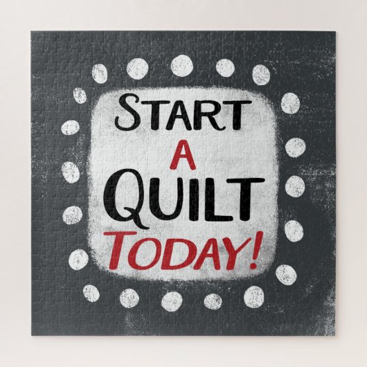 Start vandaag nog een quilt puzzel (Verticaal)