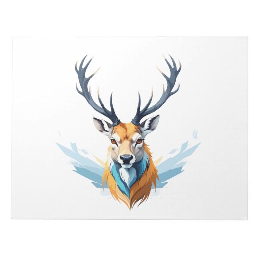Start vectorkunst met levendige kleuren notitieblok (Voorkant)