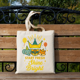 Start Vernieuwd – Schitterend Licht Tote Bag