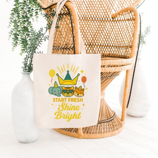 Start Vernieuwend – Schitterend Boodschappentas Tote Bag