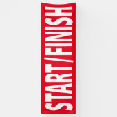 Start/Voltooi de race van de Lijn Spandoek (Verticaal)