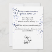 Start voor grote opening van zaken kaart (Achterkant)