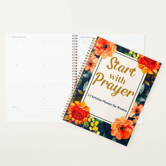 Start with Prayer Christian Planner for Women