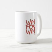 Start Your Day Winning – Play Life Like a Game! Koffiemok (Voorkant rechts)