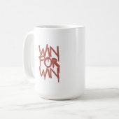 Start Your Day Winning – Play Life Like a Game! Koffiemok (Voorkant links)