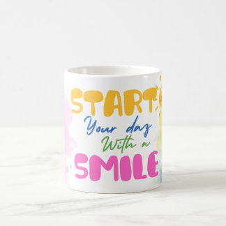 Start Your Day with a Smile – Cute Koffiemok