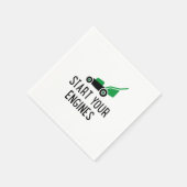 Start your Engines Lawn Mower Servet (Hoek)