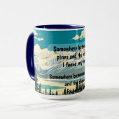 Start your morning in a state of mountain grace. T Mok (Voorkant links)