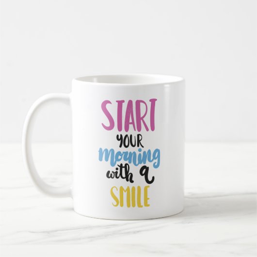 Start Your Morning with a Smile – Uplifting Mug Koffiemok (Links)