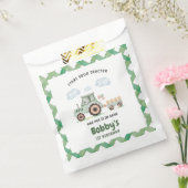 Start Your Tractor 1st Birthday Bedankzakje (Gezegeld)