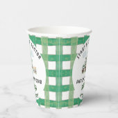 Start Your Tractor 1st Birthday Papieren Bekers (Rechts)