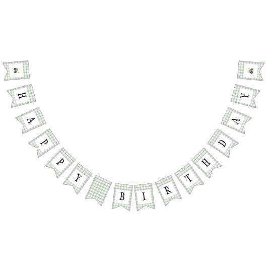 Start Your Tractor Birthday Bunting Flag Vlaggetjes (Alle)