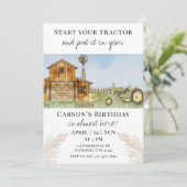 Start Your Tractor  Kaart (Staand voorkant)