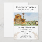 Start Your Tractor  Kaart (Voorkant / Achterkant)