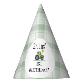 Start Your Tractor Party Hat Feesthoedjes