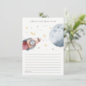 Startadvies voor de buitenruimte voor het Baby sho Informatiekaartje (Staand voorkant)