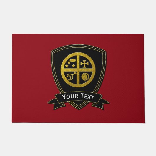 Startbeveiliging met Magische Symbolen Deurmat (Voorkant)