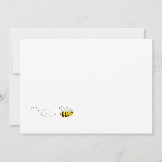 Startbijengoudfoliën voor thuisgebruik aankondiging (Achterkant)