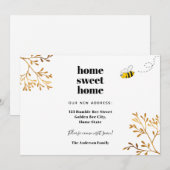 Startbijengoudfoliën voor thuisgebruik aankondiging (Voorkant / Achterkant)