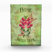 Startbloemen voor thuisgebruik en botervliegen fotoblokken (Voorkant)