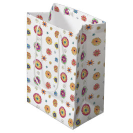 Startbloempatroon Medium Cadeauzakje