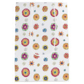 Startbloempatroon Medium Cadeauzakje (Achterkant)