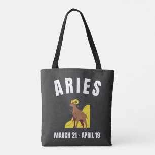 Startbord T-Shirt van Aries Tote Bag
