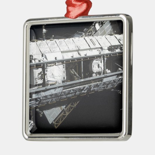 Startbord van het internationale ruimtestation metalen ornament (Links)