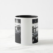 Startbord van het internationale ruimtestation mok (Midden)