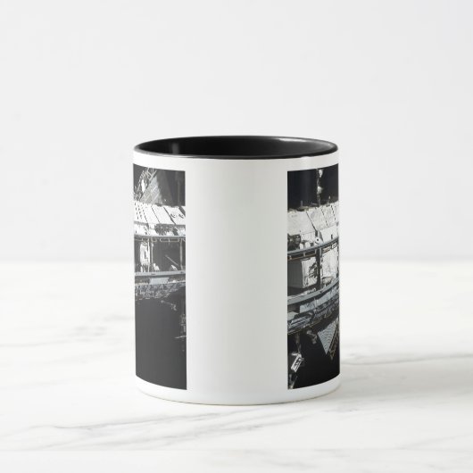 Startbord van het internationale ruimtestation mok (Midden)