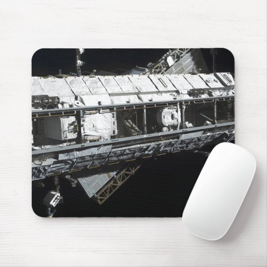 Startbord van het internationale ruimtestation muismat (Met muis)