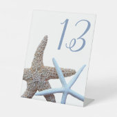 Startbord voor bruiloft permanent tabelnummer reclamebord met voetstuk (Voorkant)