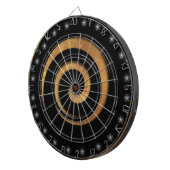 Startbord voor zwarte en verticale draaiboeken dartbord (Voorkant Rechts)