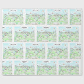 Startcadeauverpakking voor onderweg cadeaupapier (Vlak)