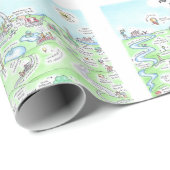 Startcadeauverpakking voor onderweg cadeaupapier (Rol Hoek)