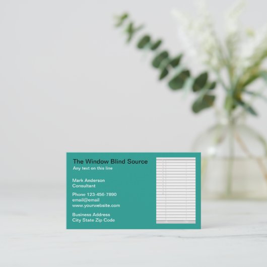 Startdecorteervensterranden Visitekaartje (Staand voorkant)