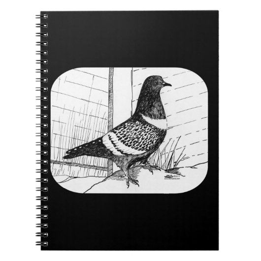 Startduif 1973 notitieboek (Voorkant)